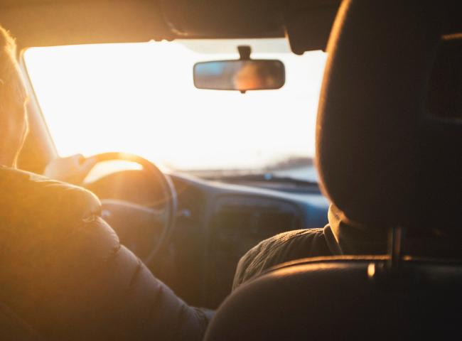 car sun